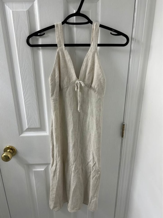 Monteau Los Angeles Dresses & Skirts - Monteau Los Angeles Linen Midi Sundress, Size Small